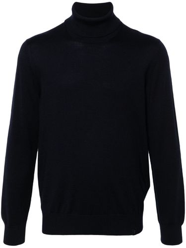 Fay Navy Blue Virgin Wool Jumper - Fay - Modalova