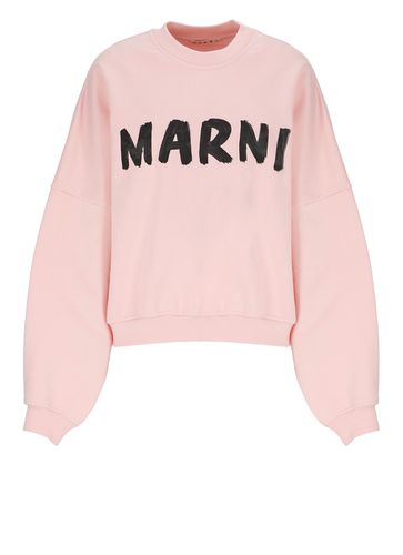 Marni Logo Crewneck Sweatshirt - Marni - Modalova