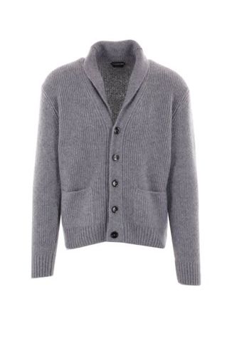 Brushed Shawl Collar Cardigan - Tom Ford - Modalova