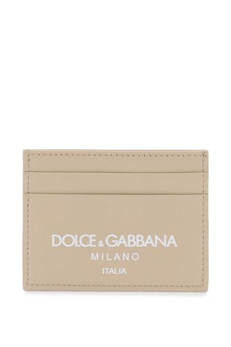 Logo Print Card Holder - Dolce & Gabbana - Modalova