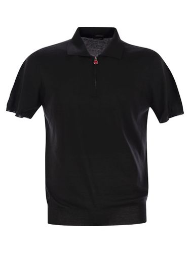 Kiton Short-sleeved Polo-zip - Kiton - Modalova