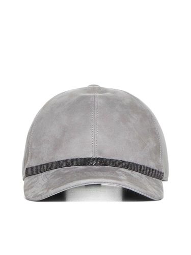 Embellished Detailed Baseball Cap - Brunello Cucinelli - Modalova