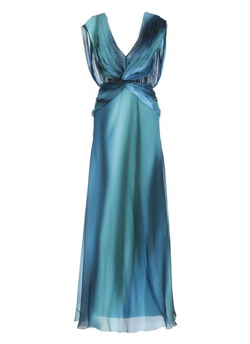 Alberta Ferretti Silk Long Dress - Alberta Ferretti - Modalova