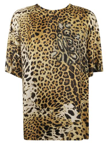 Roberto Cavalli Animalier Print Top - Roberto Cavalli - Modalova