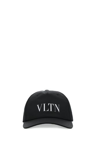 Black Nylon Baseball Cap - Valentino Garavani - Modalova