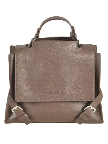 Orciani Logo Flap Tote - Orciani - Modalova