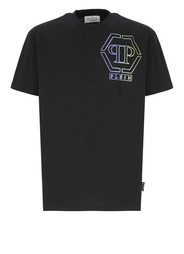 Philipp Plein V-neck Ss T-shirt - Philipp Plein - Modalova