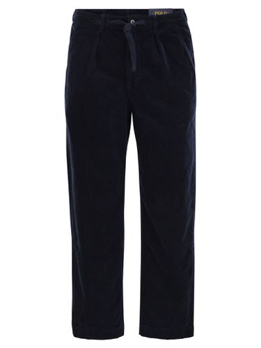 Corduroy Trousers With Pleats - Polo Ralph Lauren - Modalova