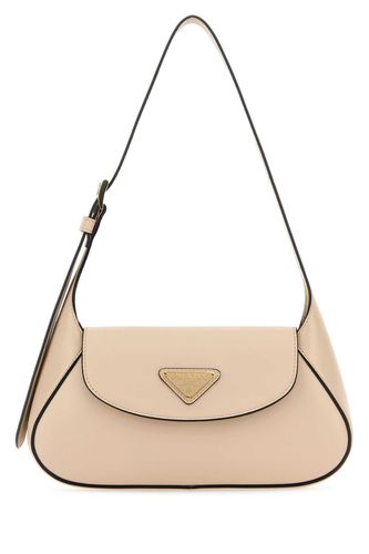 Light Pink Leather Shoulder Bag - Prada - Modalova