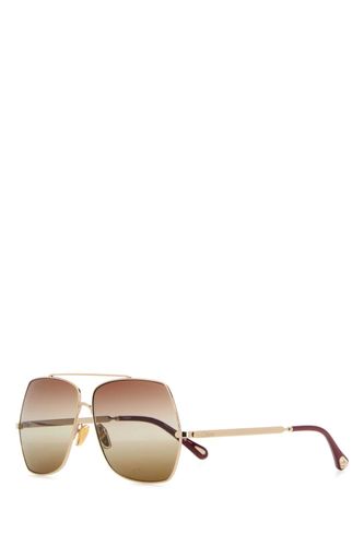 Chloé Platinum Metal Sunglasses - Chloé - Modalova