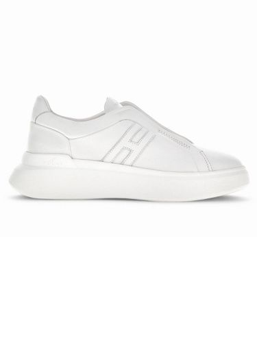 Hogan Slip-on Sneakers In Leather - Hogan - Modalova