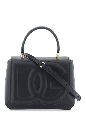 Logo Embossed Top Handle Hand Bag - Dolce & Gabbana - Modalova