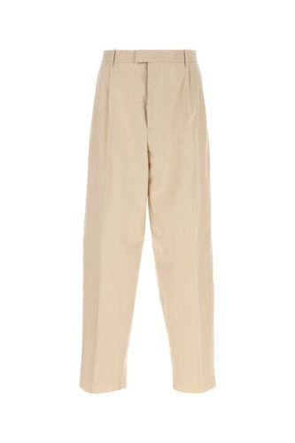 Melange Cream Hemp Blend Pant - Bottega Veneta - Modalova