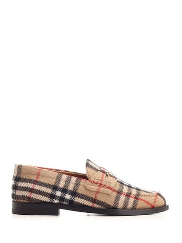 Burberry Loafers In Felt - Burberry - Modalova