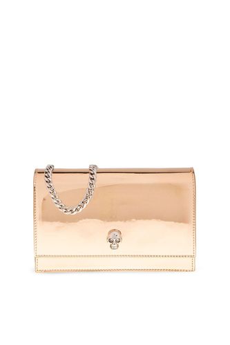 Skull Plaque Fold-over Shoulder Bag - Alexander McQueen - Modalova