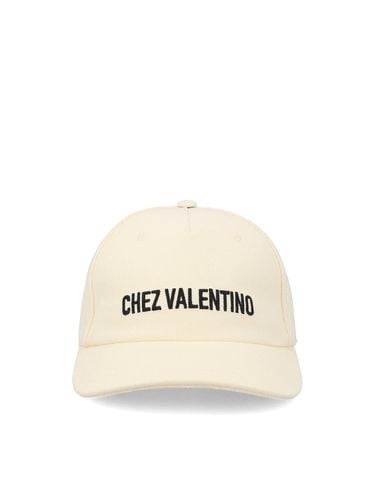 Logo Embroidered Baseball Cap - Valentino Garavani - Modalova