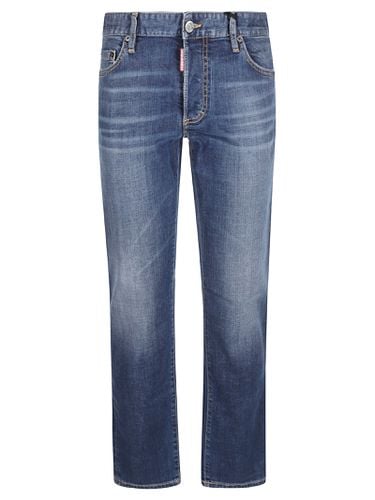 Dsquared2 Buttoned Straight Jeans - Dsquared2 - Modalova