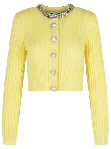 Alpaca Blend Cardigan - self-portrait - Modalova