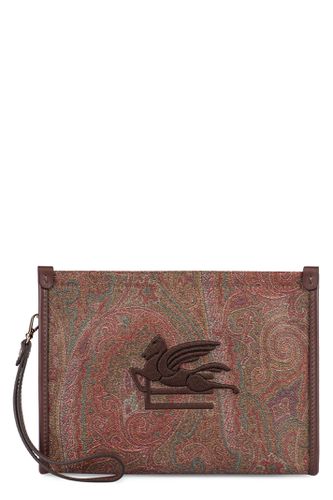 Etro Jacquard Fabric Clutch - Etro - Modalova