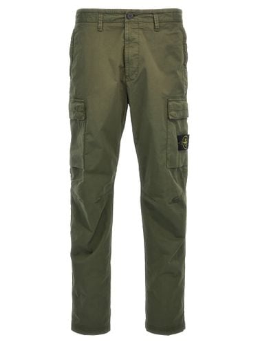 Stone Island Logo Patch Cargo Pants - Stone Island - Modalova