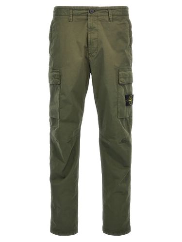 Stone Island Logo Patch Cargo Pants - Stone Island - Modalova