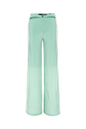 Sea Green Nylon Blend Pants - Rotate by Birger Christensen - Modalova