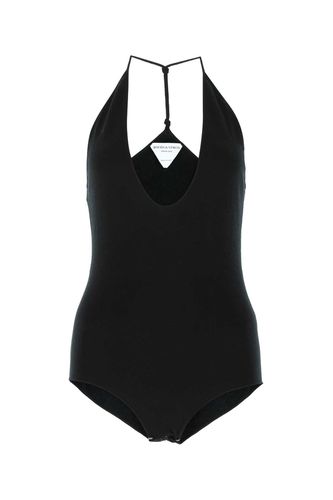 Black Cashmere Blend Bodysuit - Bottega Veneta - Modalova