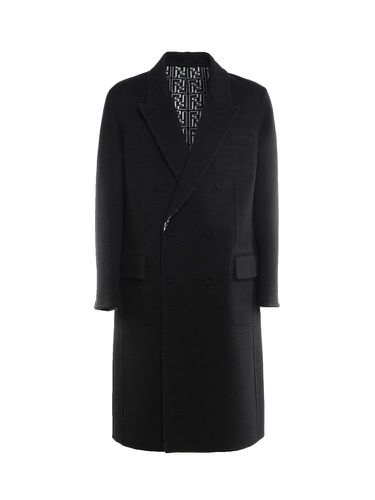 Reversible Monogram Doublebreasted Coat - Fendi - Modalova