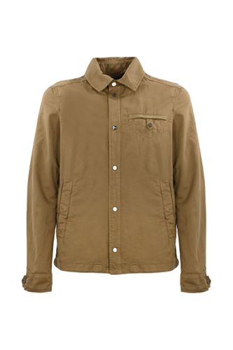 Jacket In Cotton And Linen Blend - Herno - Modalova