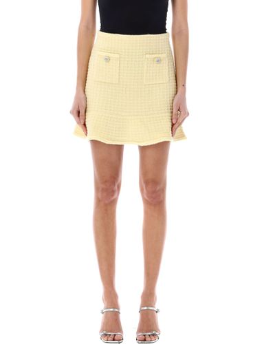 Textured Knit Mini Skirt - self-portrait - Modalova