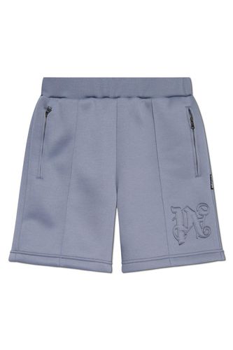 Monogram Pressed Crease Shorts - Palm Angels - Modalova