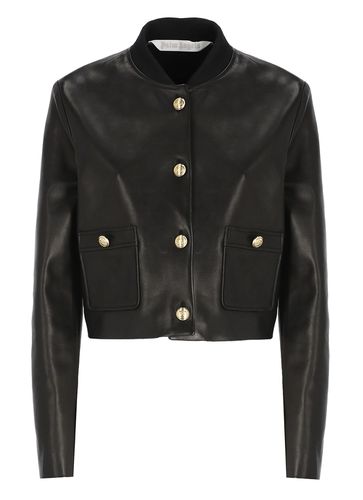 Palm Angels Pebbled Jacket - Palm Angels - Modalova