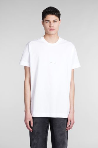 Givenchy T-shirt In White Cotton - Givenchy - Modalova