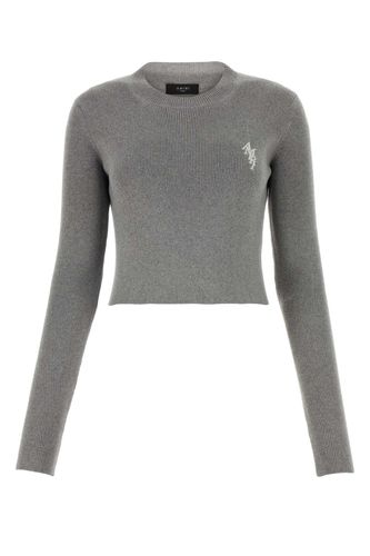 Cotton And Cashmere Sweater - AMIRI - Modalova