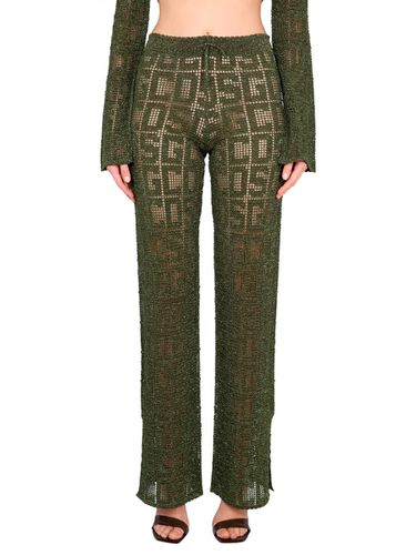 GCDS Monogram Macrame Pants - GCDS - Modalova