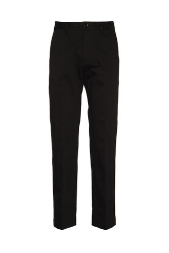 Buttoned Straight Trousers - Ami Alexandre Mattiussi - Modalova