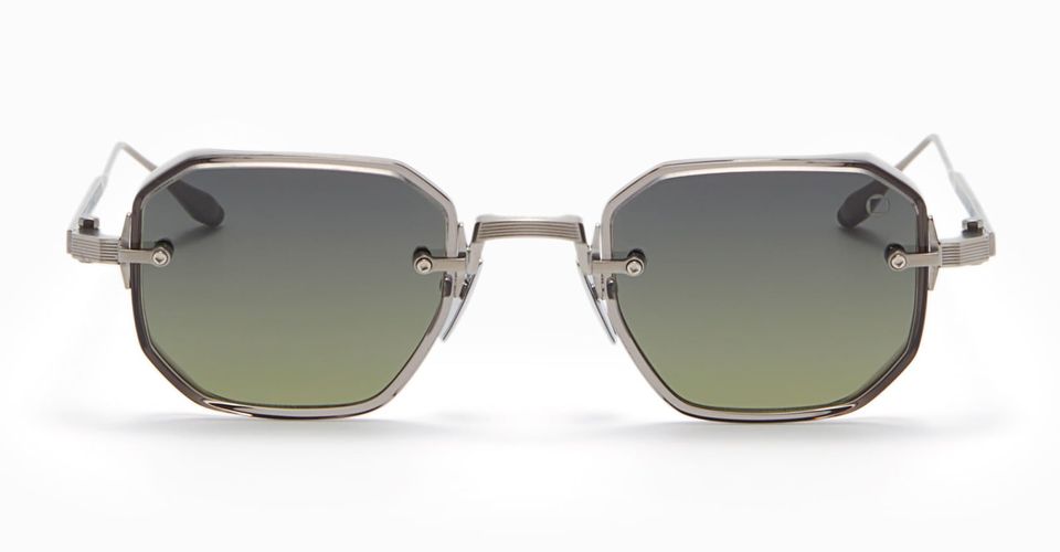 Juno-two - Brushed Black Palladium / Crystal Sunglasses - Akoni - Modalova