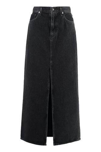 AGOLDE Spider Denim Skirt - AGOLDE - Modalova