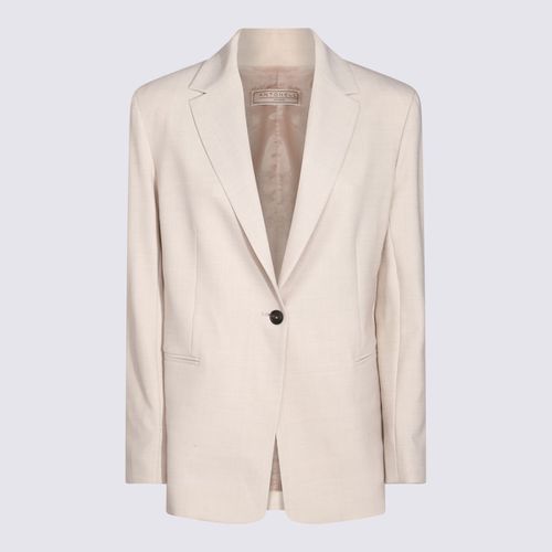 Virgin Wool Blend Blazer - Antonelli - Modalova