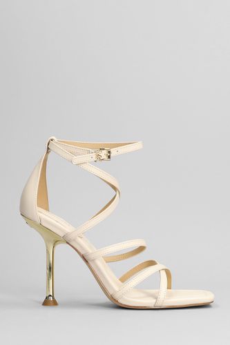 Imany Strap Sandals In Beige Leather - Michael Kors - Modalova