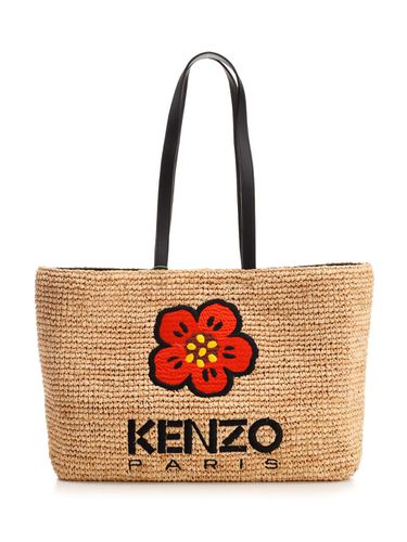 Kenzo Large Raffia Tote Bag - Kenzo - Modalova