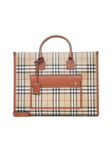 Burberry Medium Freya Tote Bag - Burberry - Modalova