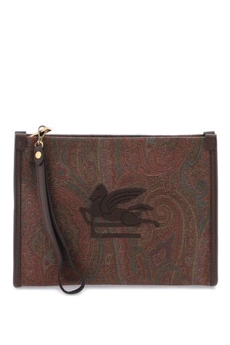 Etro Jacquard Fabric Clutch - Etro - Modalova