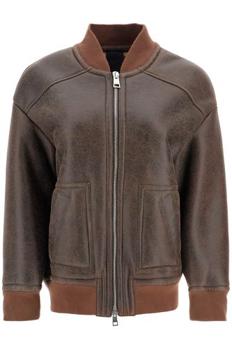 Blancha Shearling Bomber Jacket - Blancha - Modalova