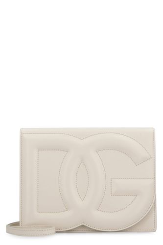 Dg Logo Leather Crossbody Bag - Dolce & Gabbana - Modalova