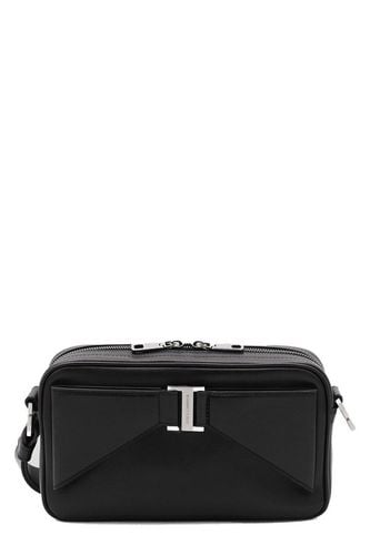 Logo Tag Zipped Messenger Bag - Dolce & Gabbana - Modalova