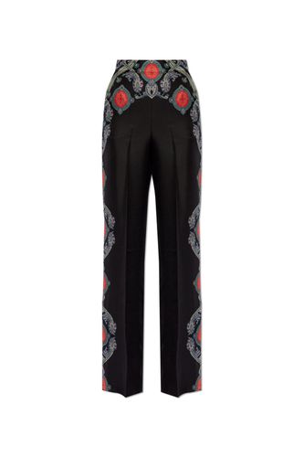 Patterned Straight Leg Trousers - Etro - Modalova