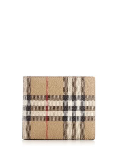 Vintage Check Bi-fold Wallet - Burberry - Modalova