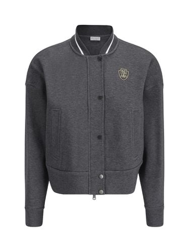 Grey Cotton Knitwear - Brunello Cucinelli - Modalova