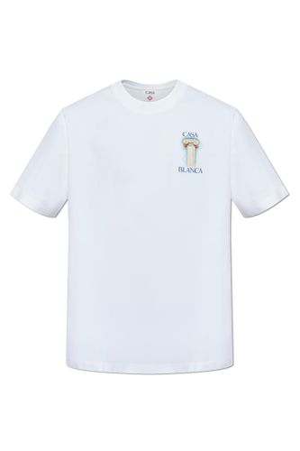 Casablanca T-shirt With Logo - Casablanca - Modalova